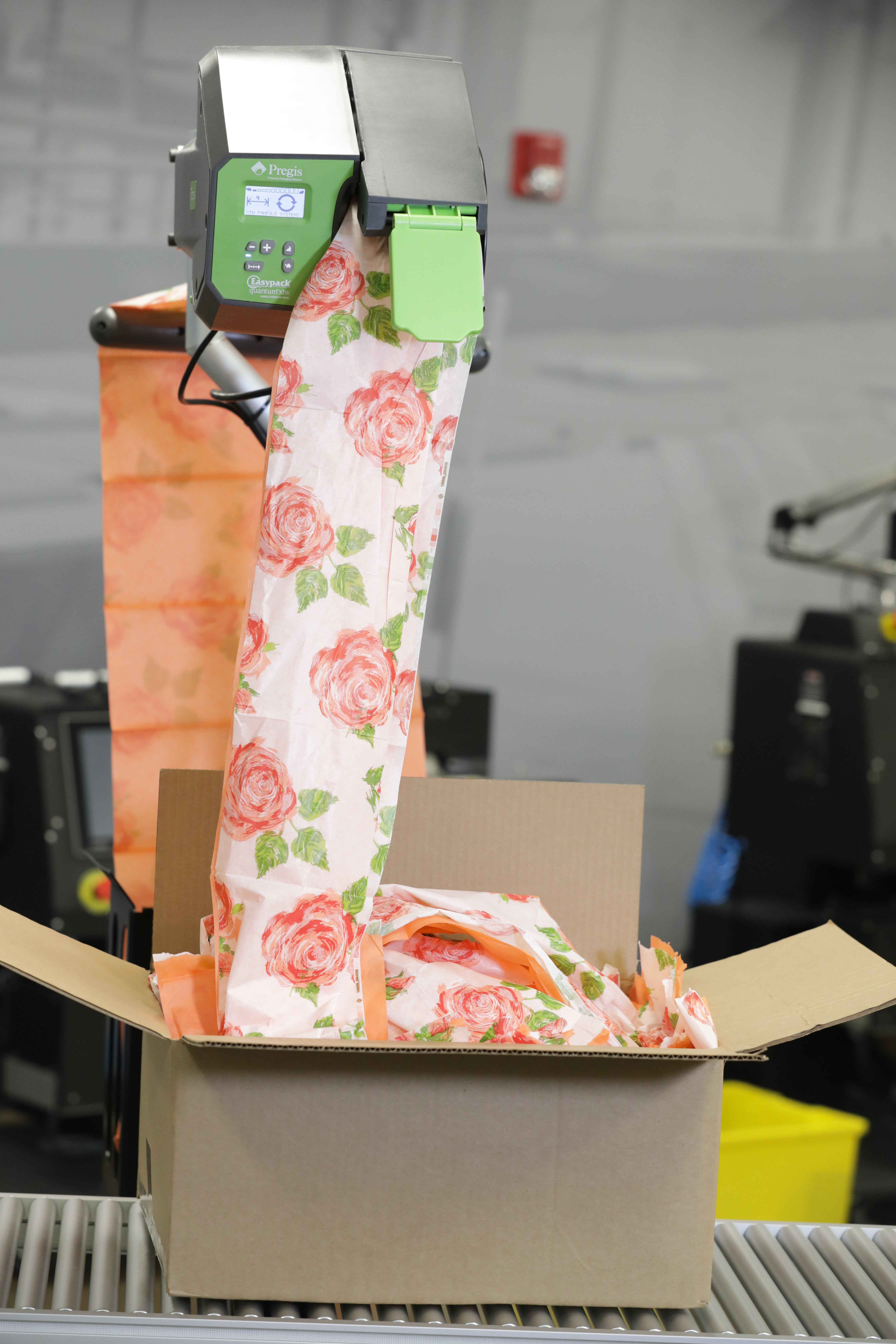 Inspyre Paper Packaging Customized with Floral Print
